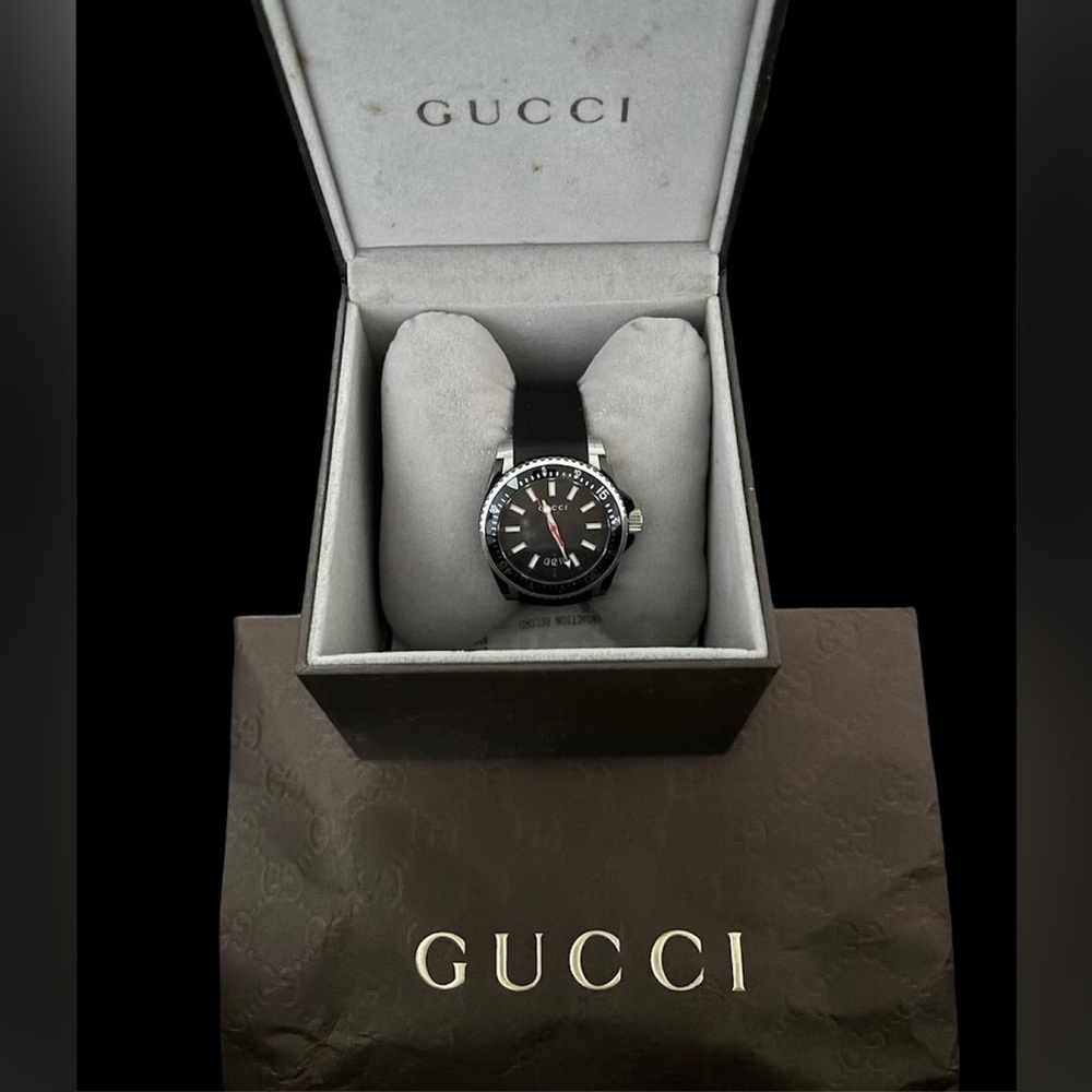 Gucci Dive Black Dial Swiss Made Watch
